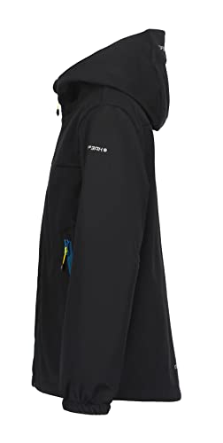 Icepeak Softshell Jacke KLINE JR für Jungen Schwarz 128
