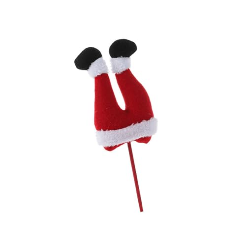 MEILVMEIJI Adorno de tela suave para decoración de árbol de Navidad, decoración de árbol de Navidad para jarrón, arreglo floral, decoración de vacaciones
