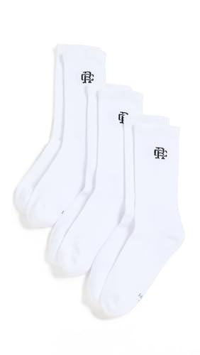 Men's 3 Pack Classic Crew Socks