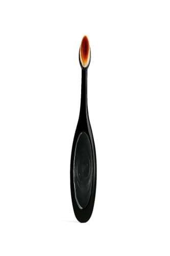 Image of Sedell Paris SilkGlide Tooth-Type Eyeliner & Shadow Brush - Ergonomic Precision for Flawless Eye Definition and Soft Blended Transitions