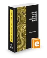 Davis's Texas Estate Planning Forms, 2023 ed. 1731953321 Book Cover