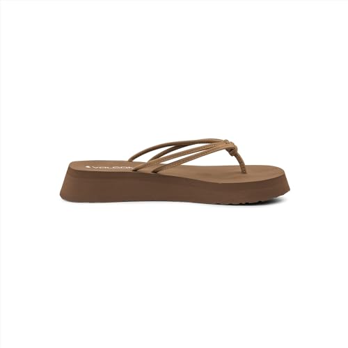 Image of Volcom Women's Forever and Ever Sandals - Lightweight Thong Sandal for Everyday Summer Wear