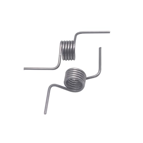 YTUANXSALOUE Industrial Replacement Springs, Refrigerator Divider Door Spring Accessories Baffle Strong Torsion Wire Diameter 1.3mm