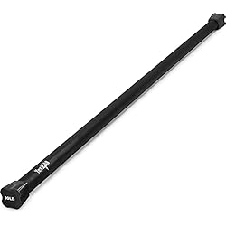 Yes4All Body Barra lastrada de entrenamiento 2-13 kg, Barra para levantamiento de pesas, Racks de barras con peso, Simple/Combo 4 Yes4All 7RBK Barra ponderada de Entrenamiento Corporal Total, Barra de Entrenamiento ponderada, Barra Corporal para Ejercicio (30 Libras)