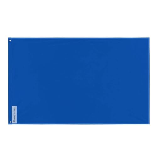 Drapeau bleu foncé Pixelforma en polyester haut de gamme toutes tailles