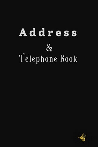 Address and Telephone Book: Telephone Book | Address Book | Birthday Book Organiser | Telephone Address & Birthday Book with Tabs | Address Log Book ... Alphabetical A-Z Organizer | A5 address book