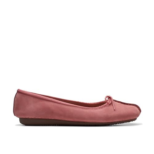 Clarks Bailarinas Freckle Ice para Mujer, Dusty Rose Nbk, 39 EU