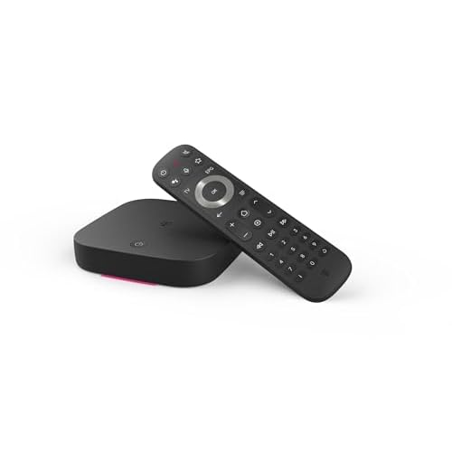 MagentaTV One (2. Generation) | Android TV Box mit WLAN&LAN I MagentaTV mit 150+ HD-Sendern, 4K UHD, HDR, live & zeitversetzt | (Netflix, Disney+, RTL+, DAZN, Wow, Apple TV+) & Google Play Store