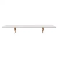 Mesa Suspensa Escrivaninha Pequena, Mesinha para Notebook e Mesa de Estudo - para Trabalho, Estudos no Quarto e Home Office(90 x 35)