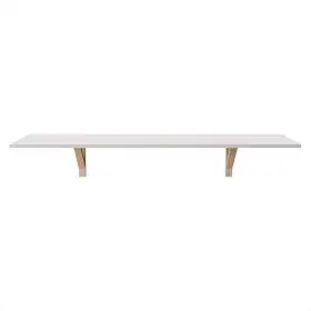 Mesa Suspensa Escrivaninha Pequena, Mesinha para Notebook e Mesa de Estudo - para Trabalho, Estudos no Quarto e Home Office(90 x 35)