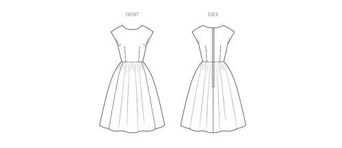 Simplicity Sewing Pattern SS3153U5 Misses' One Piece Jiffy Dress U5  (16-18-20-22-24) - BigaMart