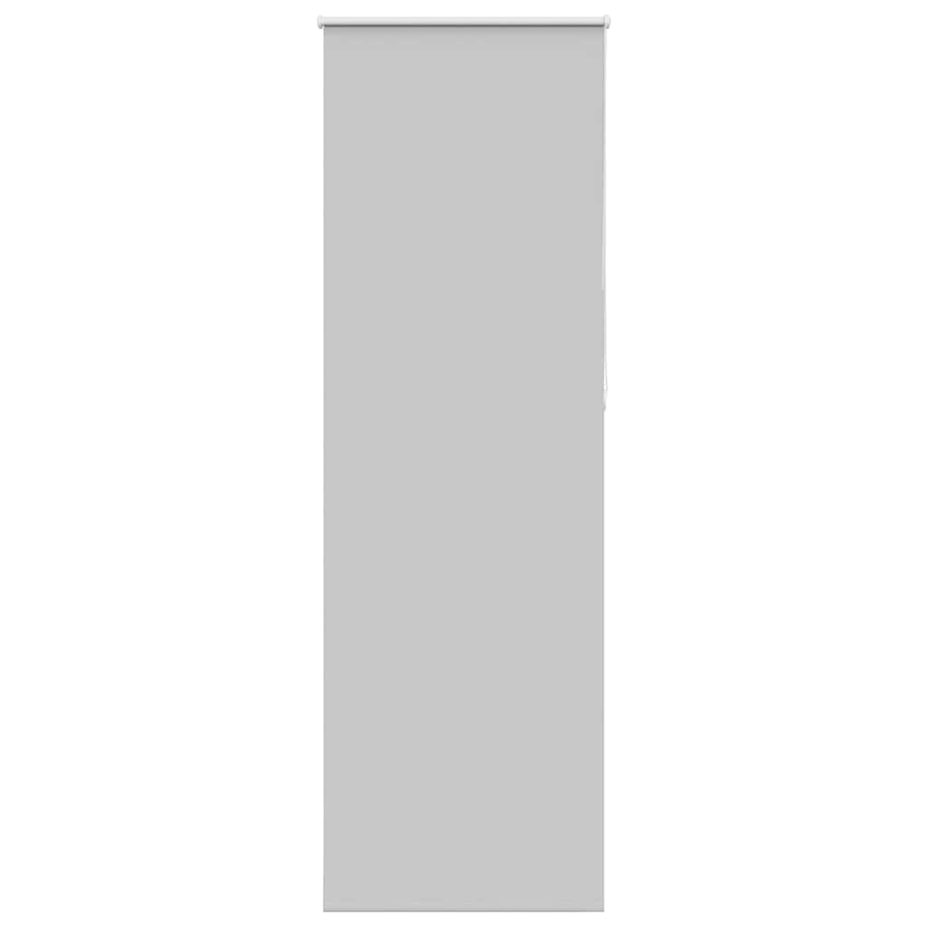 Store Enrouleur occultant Gris Clair en Polyester pour fenêtre Porte Baie vitrée avec Fixation sans perçage, réglable, sécurité Enfants, Protection Solaire, Thermique et intimité