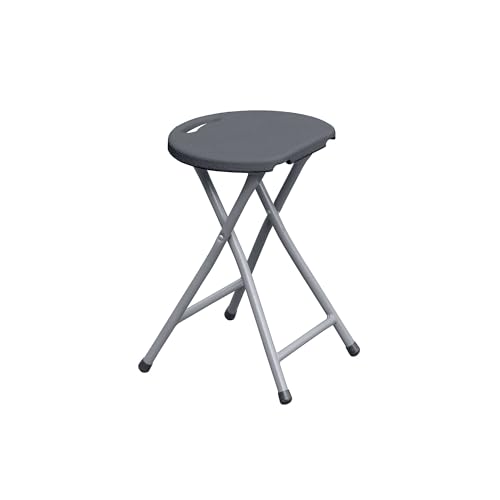 WERKA PRO Tabouret Pliant Gris H46 cm