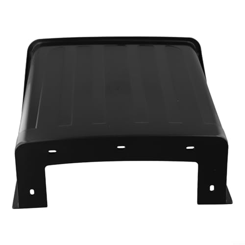 Image of Wall Mount Security Camera Protective Cover | ABS Rain Shield & Sunshade for Outdoor CCTV Cameras | Weatherproof Housing Case for Garden Patio Yard | Black or White(Black)