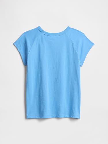 GAP Girls' Short Sleeve Raglan Graphic Tee2