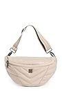Think Royln Women's Little Runaway Belt Bag, Blonde Patent, Off White, One Size