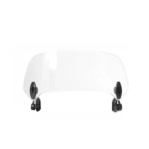 Spoiler d'extension pare-brise moto pour le confort des longs trajets sur autoroute