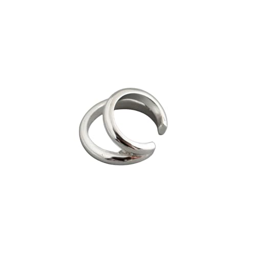 Boucles d'oreilles à clip en argent 925 style punk gothique pour homme et femme