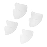 NUOBESTY 1set Reusable Sewing Mask Templates for DIY Face Covering for Adults and Easy to Use Acrylic Tools for Crafting and Mask Making