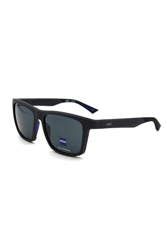 Gafas de sol para hombre ZS 23529S C030 Sun con montura negra y lentes oscuras de moda