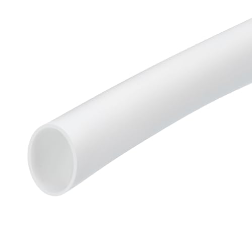 Image of sourcing map Silicone Heat Shrink Tubing 1.7:1 Ratio 0.47"(12mm) ID x 0.55"(14mm) OD 3.3ft Silicone Rubber Hose Insulation for Automotive Wiring Marine, White