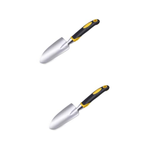 Sosoport 2pcs Garden Supplies Trowel and Hoe Set Comfortable to Use Ideal for Planting