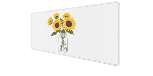 Tapis de souris XXL 1600x800 évite les glissements et protège votre bureau du café