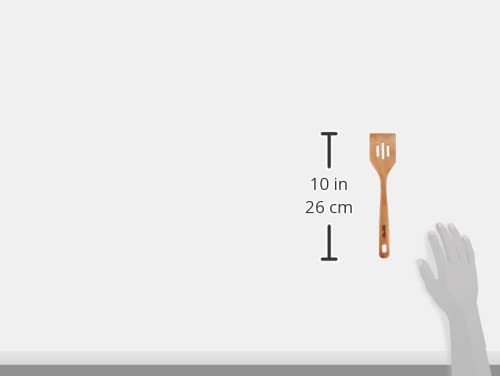 Foto von Ibili Pfannenwender perforiert 30 cm aus Buchenholz, Holz, braun, 30 x 7 x 3 cm