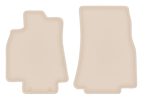 Tapis de voiture pour Mercedes A-Klasa W169 en velours beige