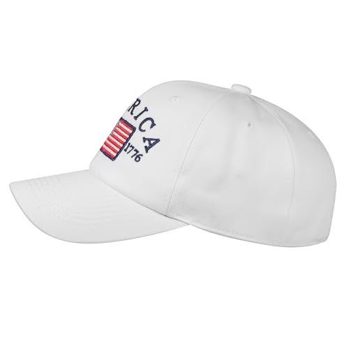 Image of IIN American Flag Baseball Cap for Men Women Low Profile USA Army Tactical Operator Military Plain Dad Hat