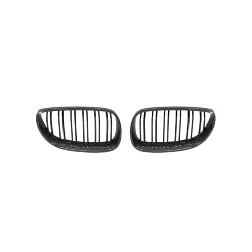 Calandre en forme haricot double lamelle noir pour 5 Series E60 E61 03-09