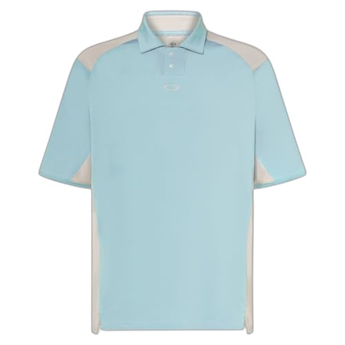 Polo Oakley Reduct C1 Echo L en bleu Pacifique, parfait du bureau au green
