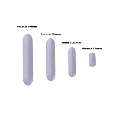 Usa Lab Rare Earth Magnet Pill Shaped Stir Bars - Various Sizes - Usalab #TOP2