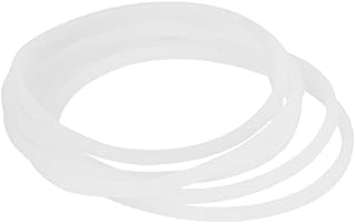 Blender Gaskets, Replacement Rubber Gasket Seal Rings for Magic Bullet Flat Cross Blades, Diameter: 3.31"/8.4cm(6PCS)