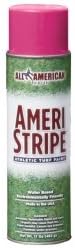 Ameri-Stripe Pink Athletic - Pintura de campo a base de agua, 1 caja (12 latas) de 18 onzas de pintura por lata