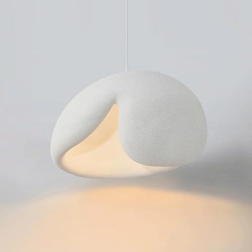 Lustre japonais en résine réglable en hauteur pour salle à manger