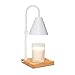 Flamingueo Lampada Scalda Candela - Candle Warmer Lamp - Decorazioni Casa - Intensità Regolabile - Con Timer - Altezza Regolabile