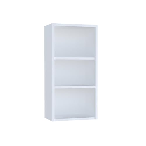 Baikal Armario de Baño Montado. Mueble Auxiliar Multiusos. Armario Abierto Suspendido, Fabricado en España. Certificado FSC. Distintos Modelos y Acabados. Mueble MONTADO.