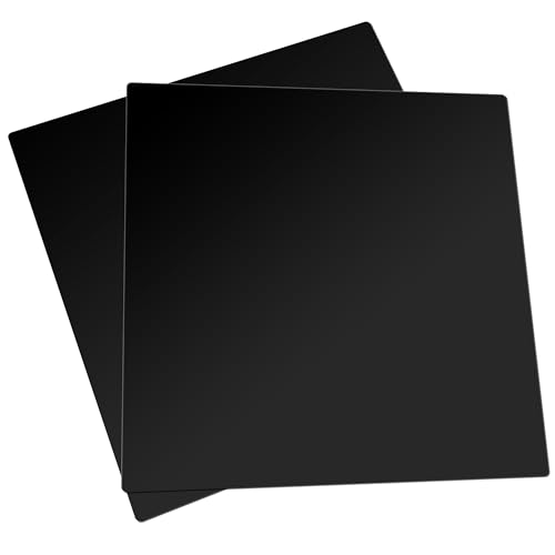 Busy-Corner 1/8 RUBBER SHEET-2PCS 2Pcs Silicone Rubber Sheet, Heat Resistant, Heavy Duty, Smooth Finish, 12 X 12 Inch, 1/8 Inch Thickness For Diy Gaskets cover