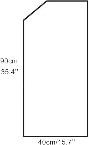 Wall-Mounted Urinal Screen Partition for Men's Privacy, Urinal Divider for Public Restrooms, Urinal Protection Screen, Toilet Partition Accessories (1 Piece)