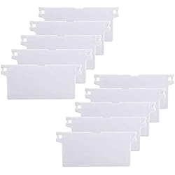 Vertical Persianas HO2NLE 10pcs Contrapeso Cortina Vertical 89mm, Kit de Reparación para Peso Persiana Veneciana Vertical Blinds Plástico Contrapesos para Persinas Verticales Laminillas Inferiores Impuesto Hogar
