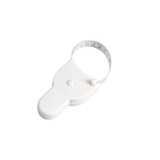 1pc 60"/150cm Automatic Retractable Body Tape Measure with Locking Mechanism & Positive, High-Precision Fitness Measuring Tape Suitable for Waist, Hips, Thighs, Abdomen, for Gym, Use (White)