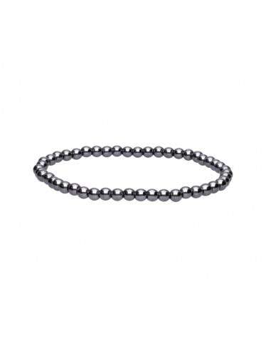 Pulsera de Hematite 4mm | Pulsera Energética de Sanación con Piedras...