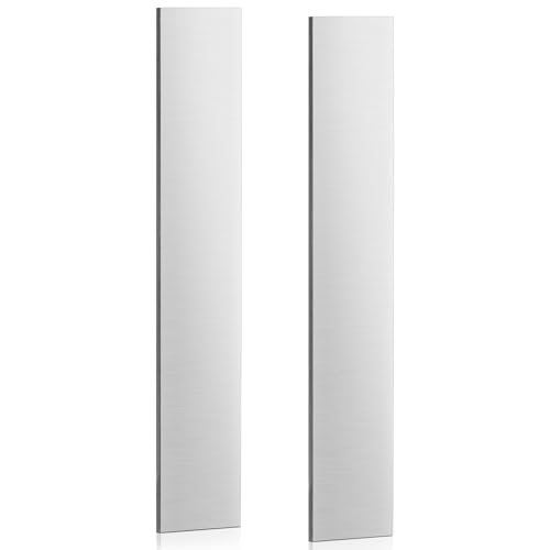 Gisafai 2 Pcs Pure Nickel Strip Nickel Anode Strip, 0.08 x 1 x 6 Inches
