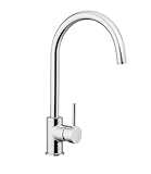 Aprobado por WRAS Leisure TAQSWAN2CM/ AQUASWAN - Grifo monomando para cocina, cromado