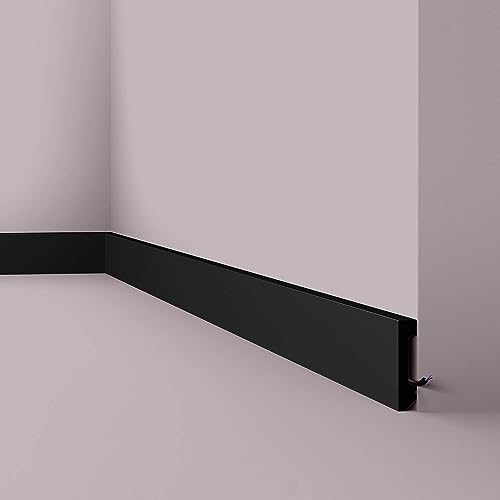 Noel Marquet Rodapié FT2, 2 m, Negro
