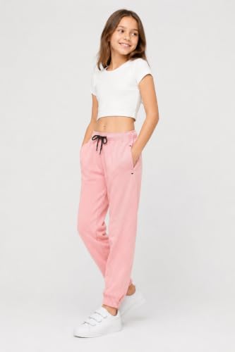 Image of Alan Jones Clothing Girl's Slim Fit Mid Rise Track Pant