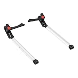 Akozon Aste Telescopiche per Supporto Finestra Caravan, Aste di Sostegno in Lega di Alluminio Regolabili 255-345 Mm con Maniglia di Blocco, per Motorhome, Roulotte da Viaggio
