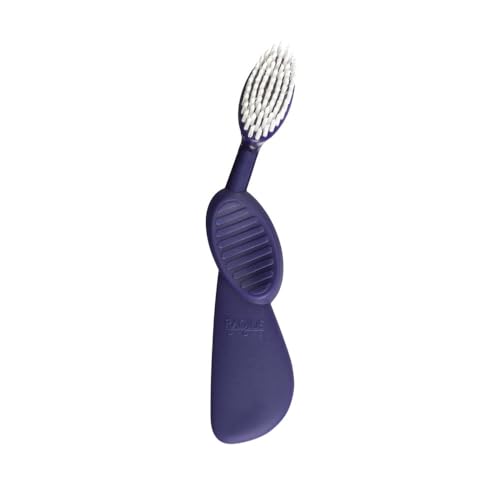 Brosse à dents flexible RADIUS poil souple pour santé gencives sans BPA droitier