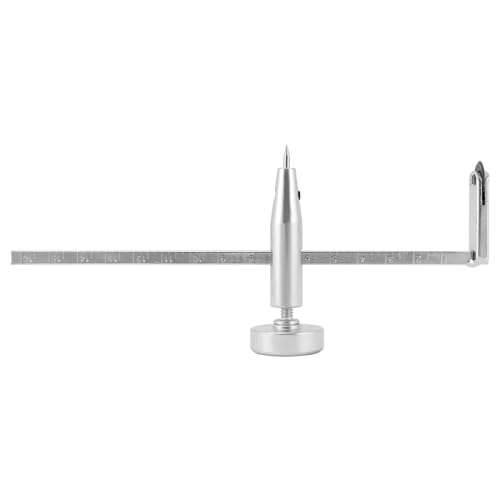 Image of QWORK Durable Drywall Circle Cutter, Sturdy Metal Construction